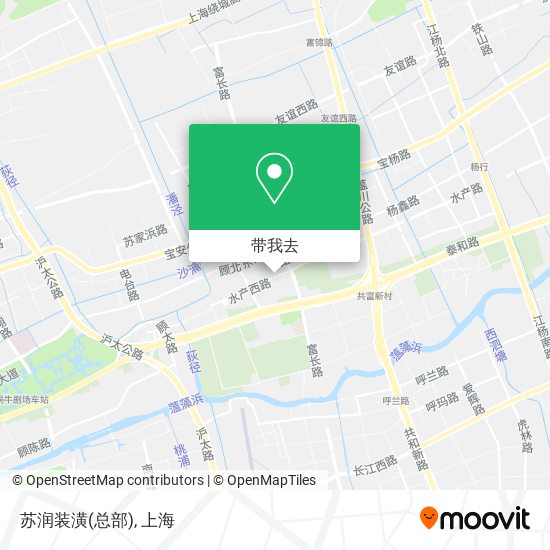 苏润装潢(总部)地图