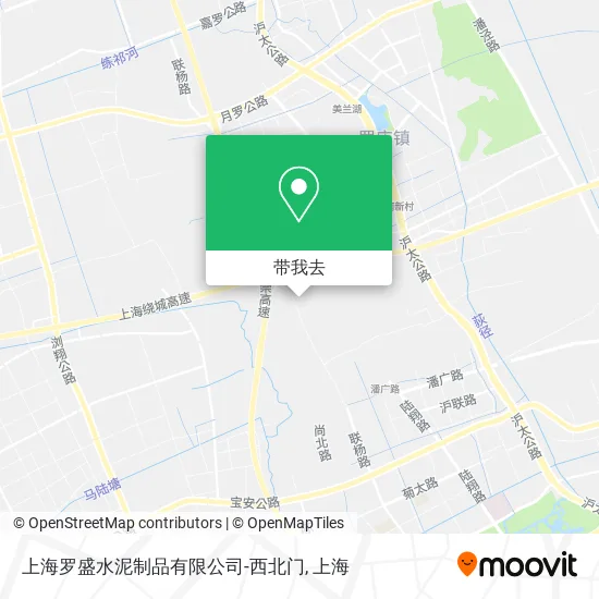 上海罗盛水泥制品有限公司-西北门地图