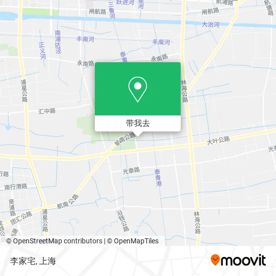 李家宅地图