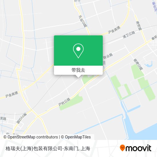 格瑞夫(上海)包装有限公司-东南门地图