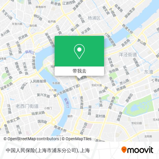 中国人民保险(上海市浦东分公司)地图