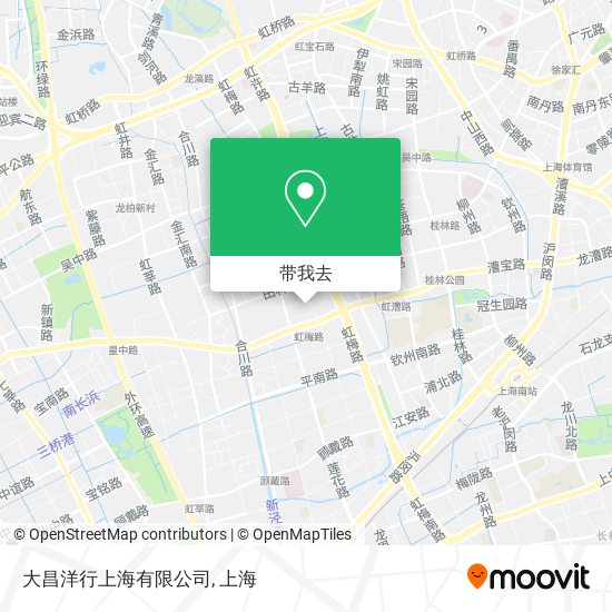 大昌洋行上海有限公司地图