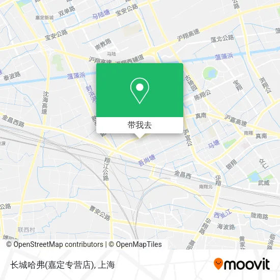 长城哈弗(嘉定专营店)地图