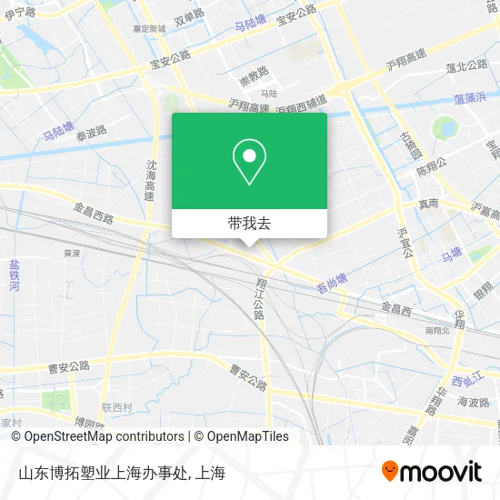 山东博拓塑业上海办事处地图
