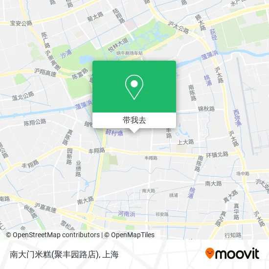 南大门米糕(聚丰园路店)地图