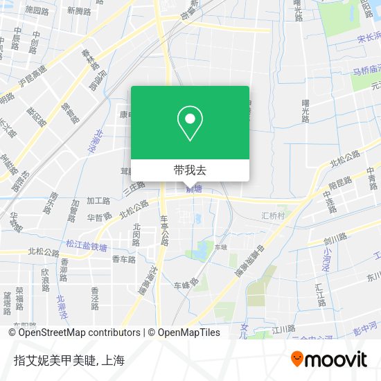 指艾妮美甲美睫地图