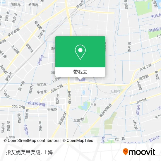 指艾妮美甲美睫地图