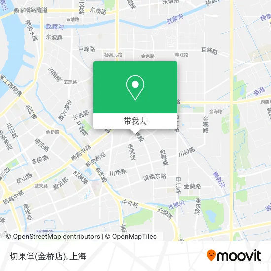 切果堂(金桥店)地图