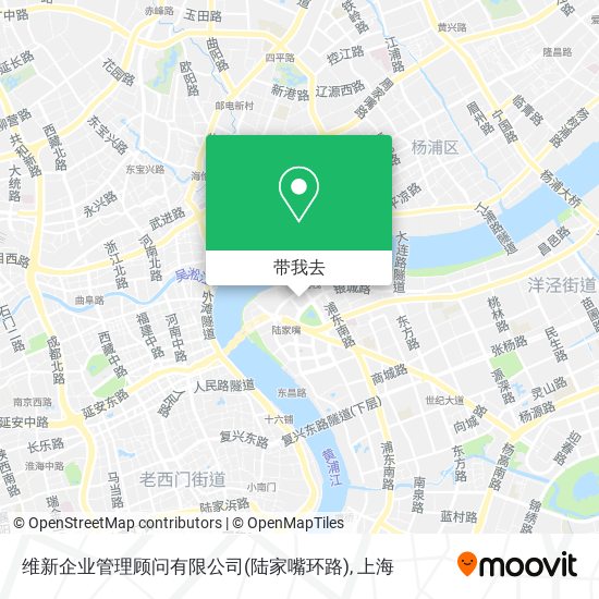维新企业管理顾问有限公司(陆家嘴环路)地图