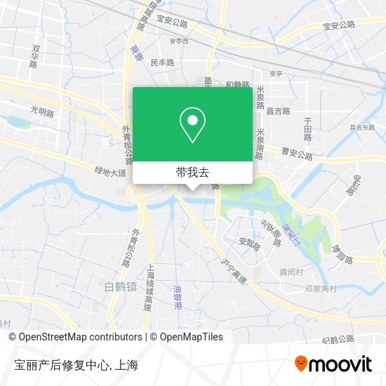 宝丽产后修复中心地图