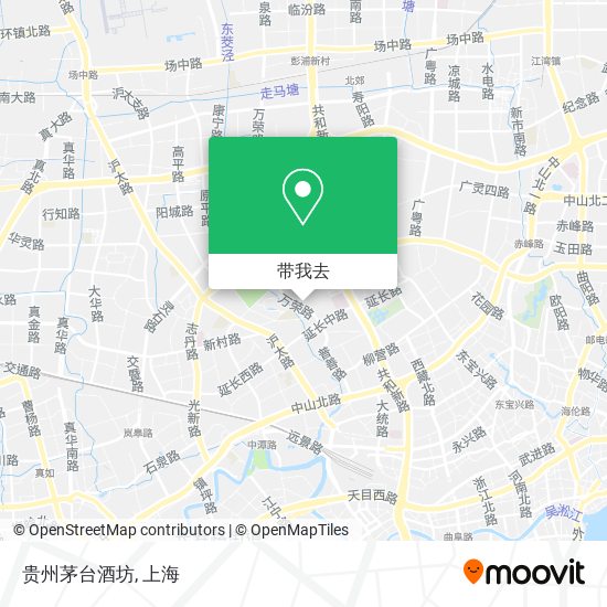 贵州茅台酒坊地图