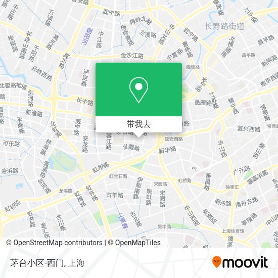 茅台小区-西门地图