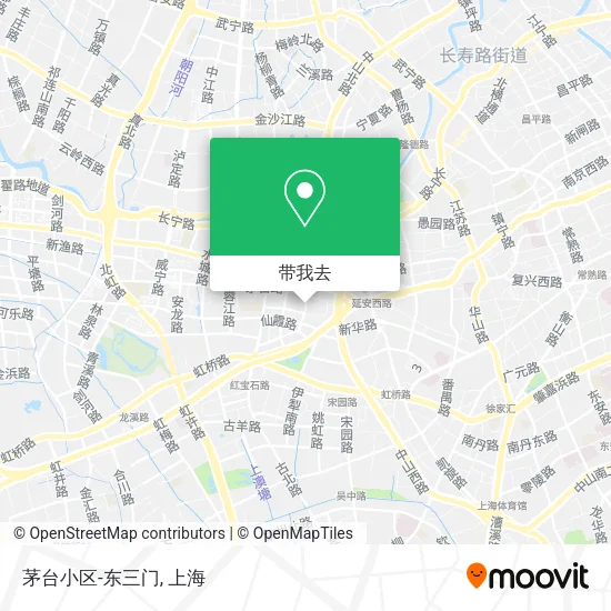 茅台小区-东三门地图
