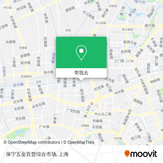 保宁五金百货综合市场地图