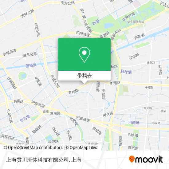 上海贯川流体科技有限公司地图