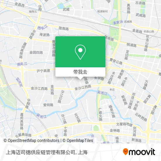 上海迈司德供应链管理有限公司地图