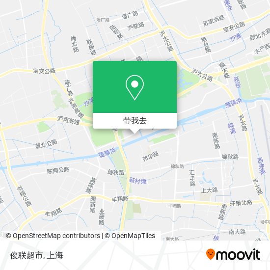 俊联超市地图