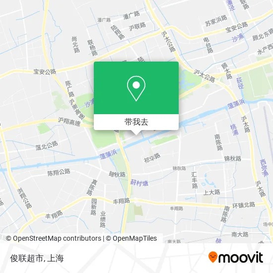 俊联超市地图