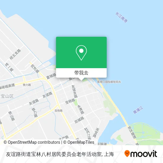 友谊路街道宝林八村居民委员会老年活动室地图