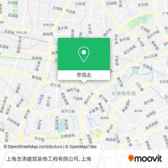 上海含涛建筑装饰工程有限公司地图