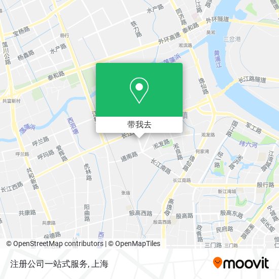 注册公司一站式服务地图