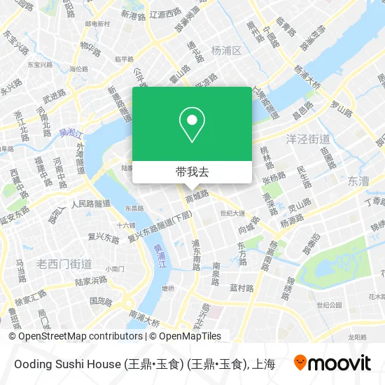 Ooding Sushi House (王鼎•玉食) (王鼎•玉食)地图