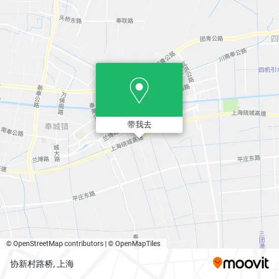 协新村路桥地图