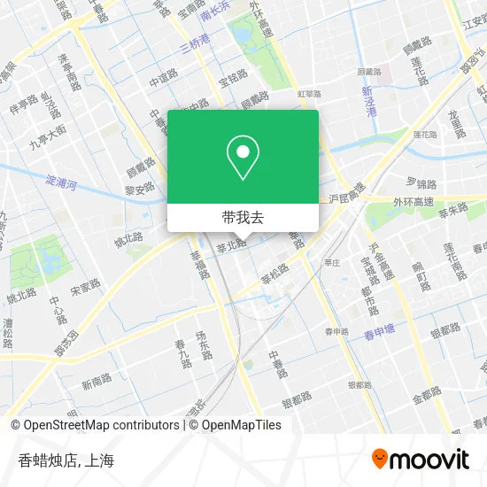 香蜡烛店地图