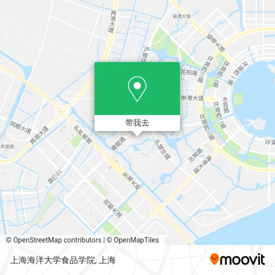 上海海洋大学食品学院地图