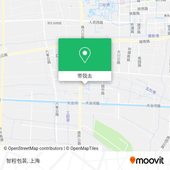 智程包装地图