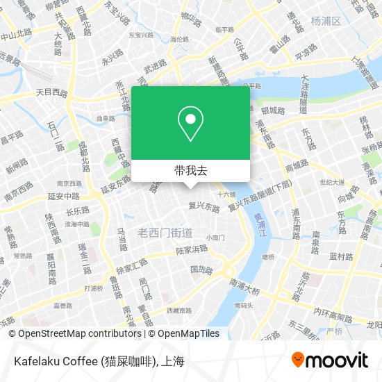 Kafelaku Coffee (猫屎咖啡)地图