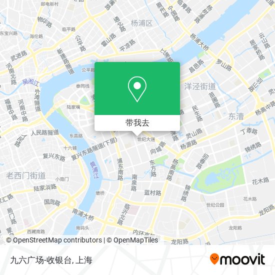 九六广场-收银台地图