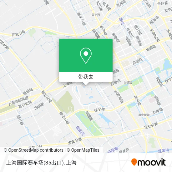 上海国际赛车场(35出口)地图