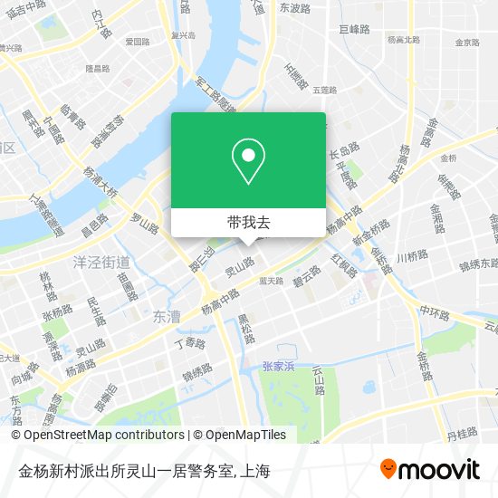 金杨新村派出所灵山一居警务室地图