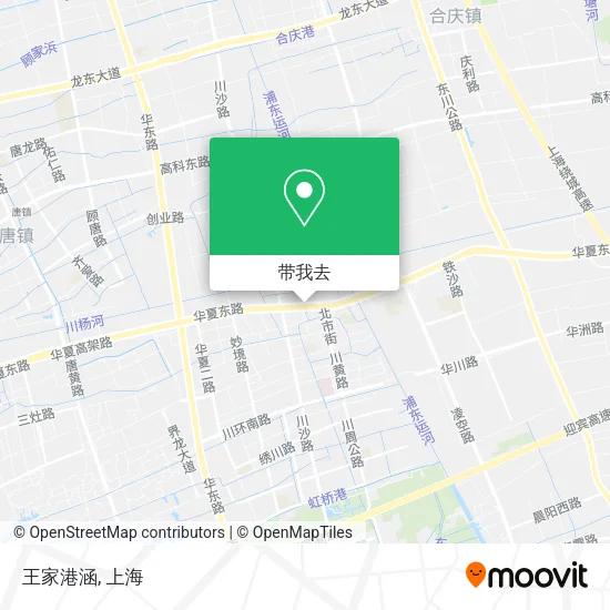 王家港涵地图