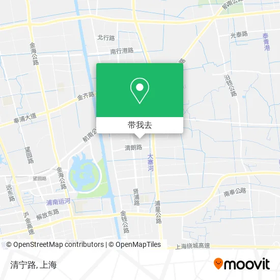 清宁路地图