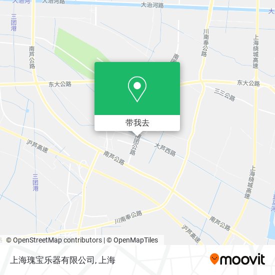 上海瑰宝乐器有限公司地图