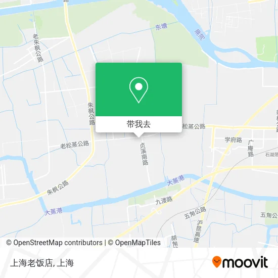 上海老饭店地图