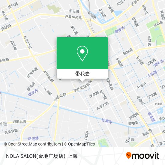 NOLA SALON(金地广场店)地图