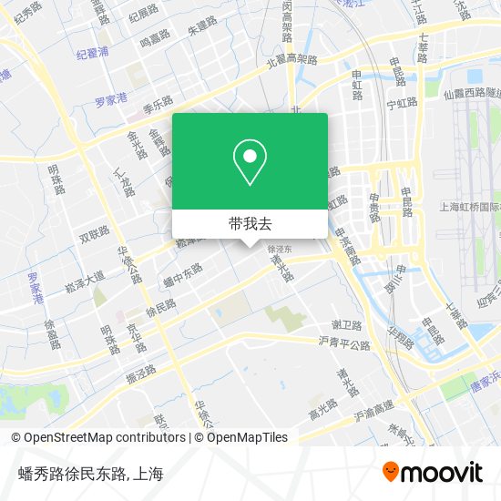 蟠秀路徐民东路地图