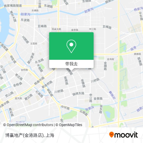 博赢地产(金港路店)地图