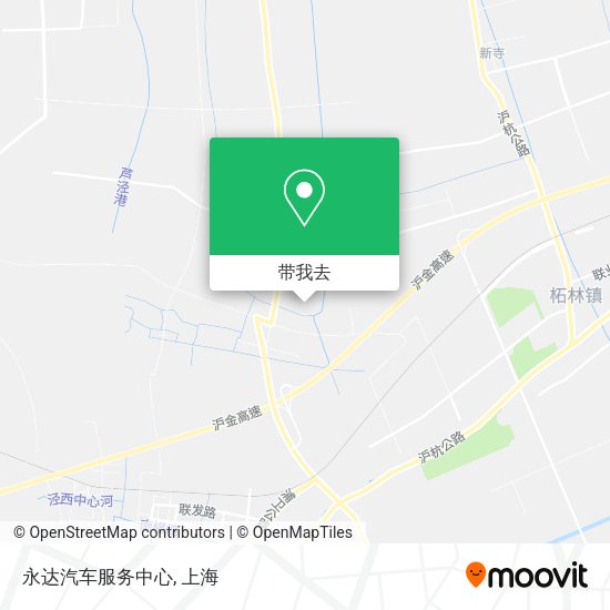 永达汽车服务中心地图