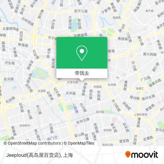 Jeeploud(高岛屋百货店)地图