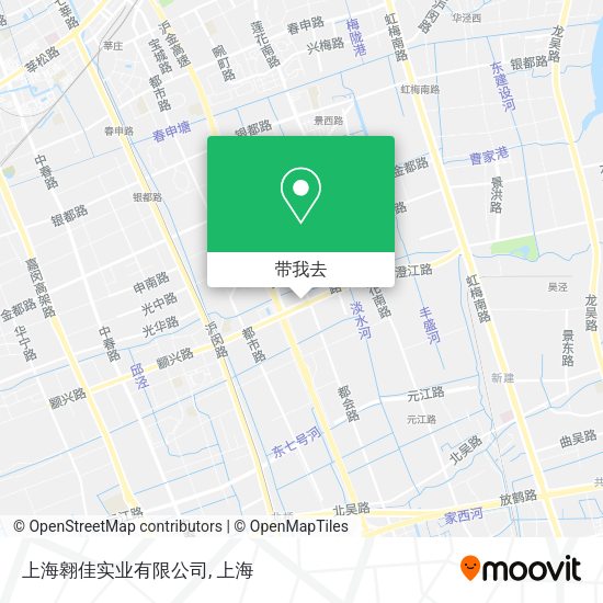 上海翱佳实业有限公司地图
