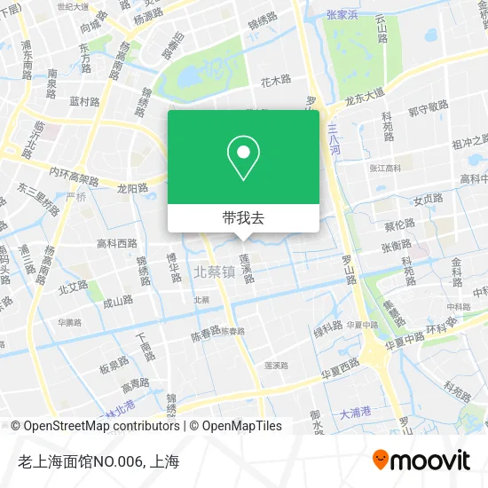 老上海面馆NO.006地图