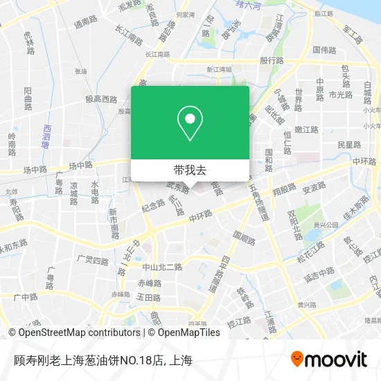 顾寿刚老上海葱油饼NO.18店地图