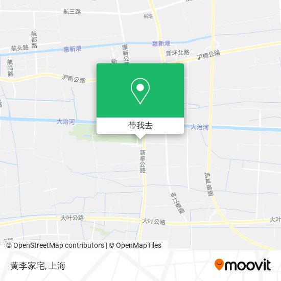 黄李家宅地图