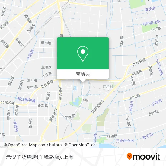 老倪羊汤烧烤(车峰路店)地图