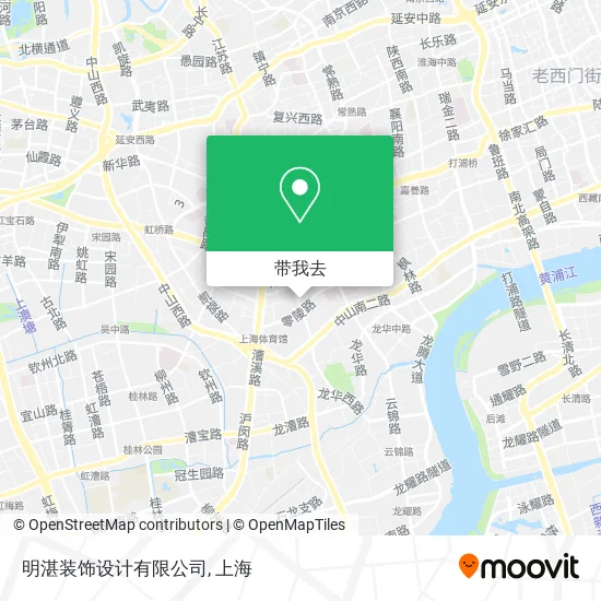 明湛装饰设计有限公司地图