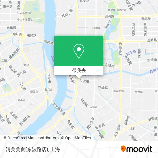 清美美食(东波路店)地图